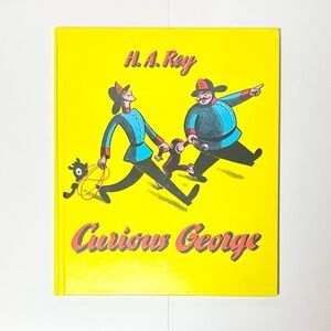 CURIOUS GEORGE Hardcover Children's Book by H. A. Rey